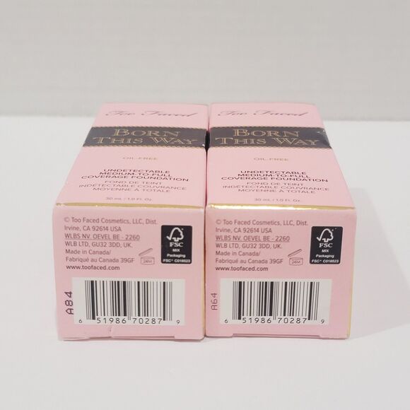 Too Faced Born This Way Undetectable Medium to Full Foundation 1.0 Oz TIRAMISU - Picture 11 of 12
